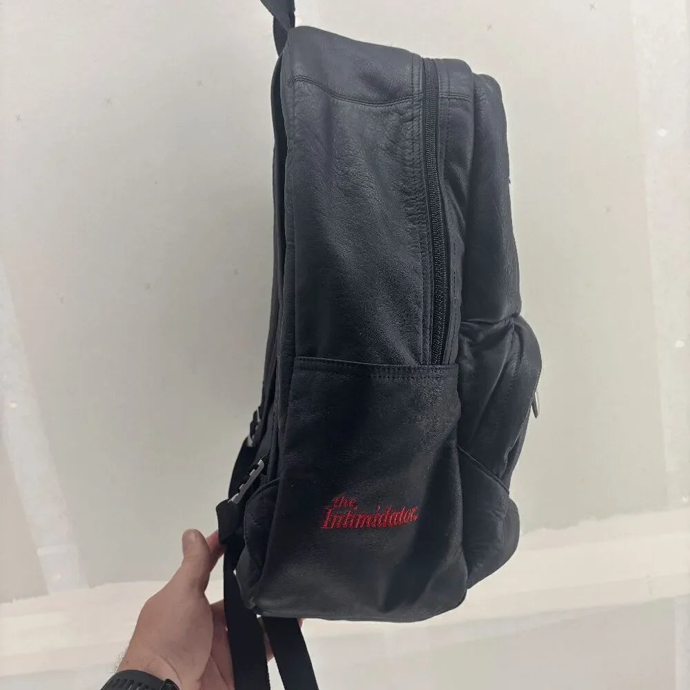 Vintage Wilson‎ Leather Dale Earnhard Intimidator Winston Cup Champion Backpack